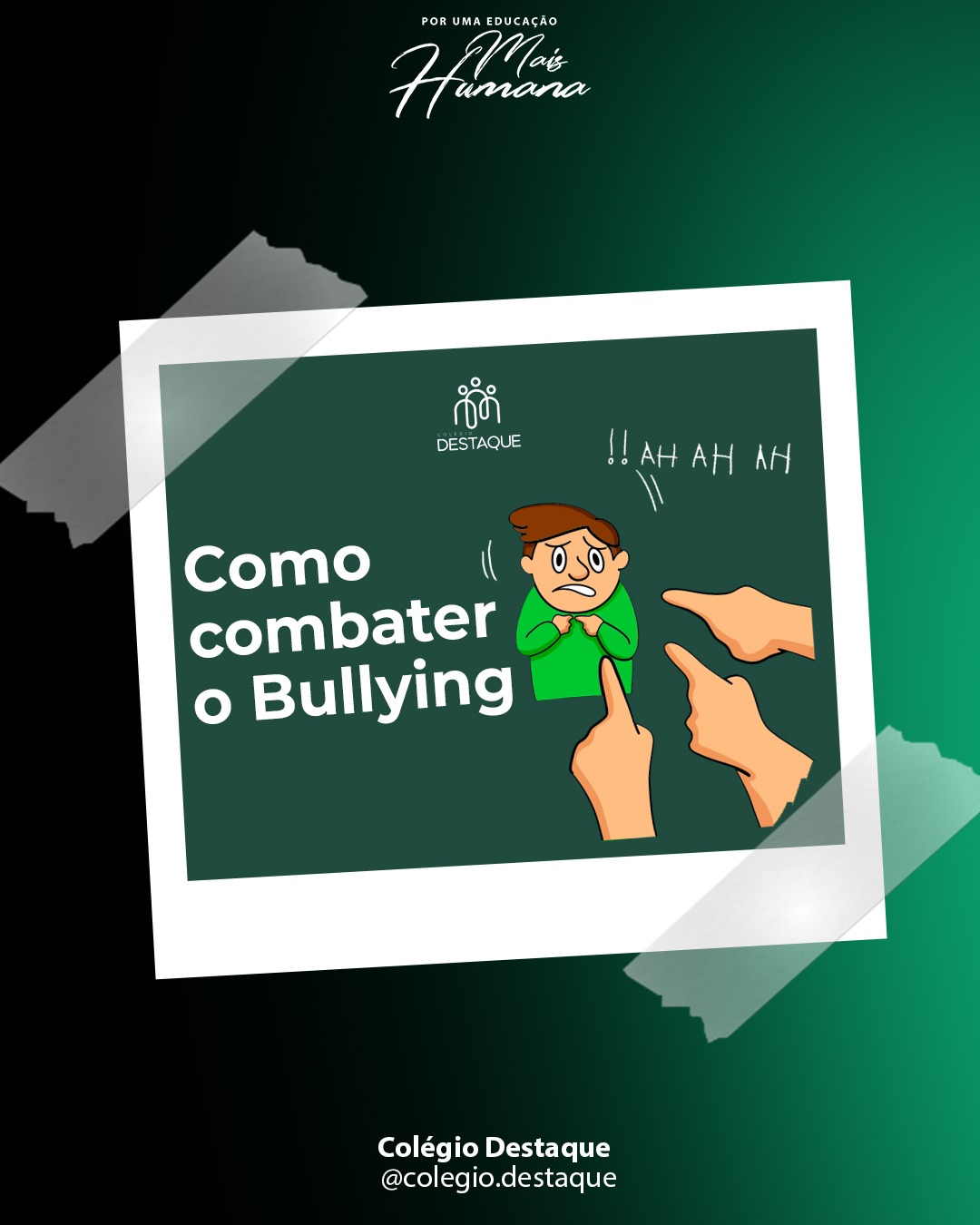 Como Combater O Bullying Colégio Destaque